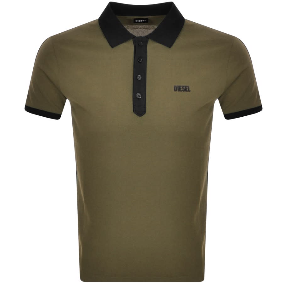 Alternative Image for ProductDiesel T Skatt Polo T Shirt Green1